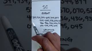 SOUTH CAROLINA LOTTERY SUGGESTIONS | JUNE 2024 #pick3 #lottery #superlottohits