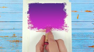 beginners oil sunset easy painting step tutorial pastels landscape