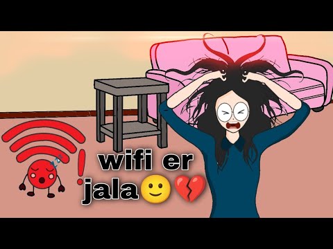 wifi er jala| Cartoon video| Bangla animation| #comedy #animation # ...