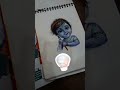just a normal pen 🖊️ #drawing #god #krishna #lordkrishna #sketch #sketchbook #artist #art #viral