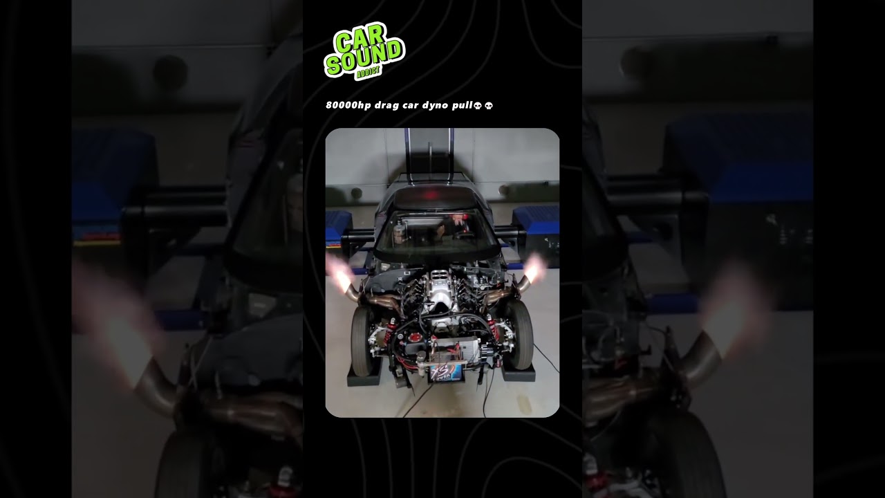 Watch This 8000HP Drag Car ROAR on the Dyno!🔥