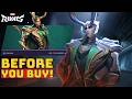 Loki The Avengers Skin Showcase - Marvel Rivals | Before You Buy