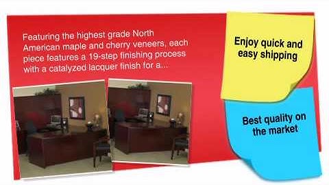 Luminary Series: U Desk Workstation with Hutch - ofconcepts.com