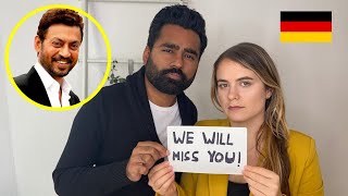 Tribute to Irrfan Khan From Germany | We Will Miss You