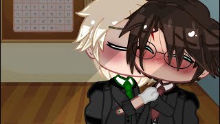 || ❤️ A Kiss 💚 || Drarry/Harco || HP || KatFroggo ||