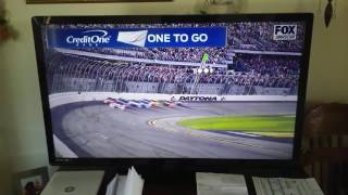 FINAL LAP! Ending of 2017 Daytona 500 Kurt Busch Winner