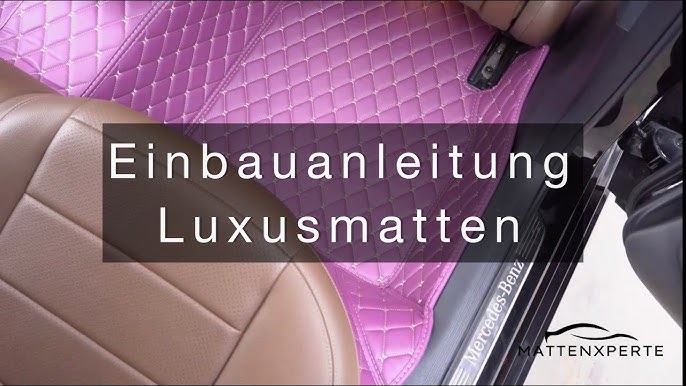 Exklusives Luxus Fußmatten Set 