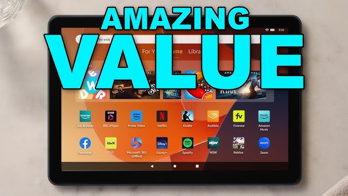 s Latest Tech: The 2023 Fire HD 10 Tablet Full Review 