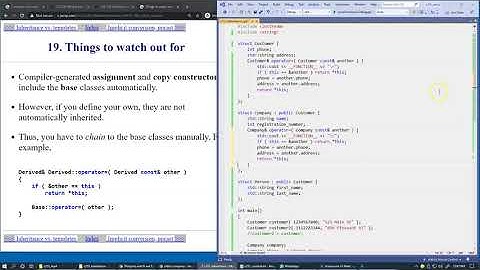 11.8 Inheritance and chained assignments