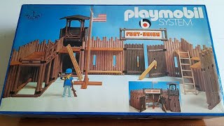 Playmobil vintage set 3420 Western Fort Union (1976)