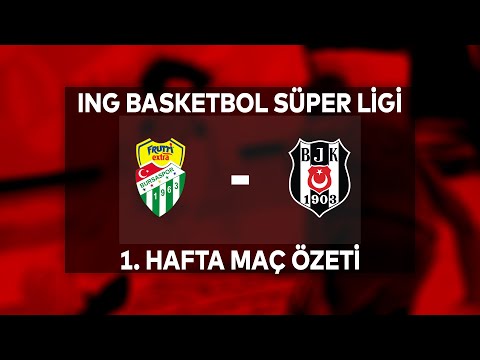BSL 1. Hafta Özet | Frutti Extra Bursaspor 89-73 Beşiktaş