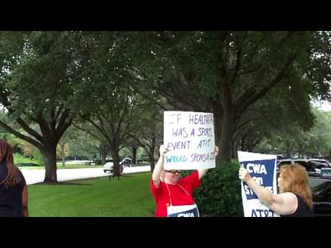 CWA Info Picket 8/7/09 Jax CBC