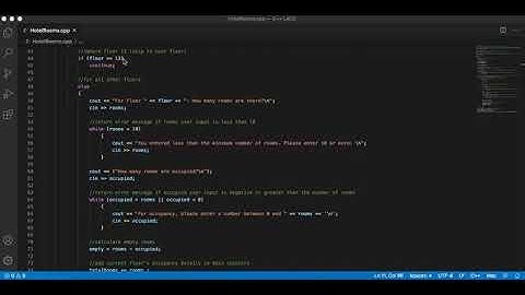 While/For Loops and Hotel Rooms - C++