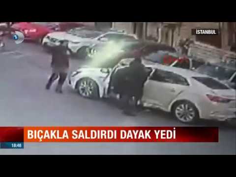 Bıçakla Saldırdı Dayak Yedi! Madara Oldu. İstanbul