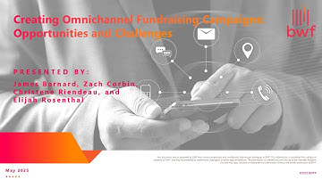Creating Omnichannel Fundraising Campaigns: Opportunities and Challenges