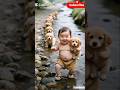 Cutest Baby Dancing With Puppy Adorable Baby Dog Dance Video Cutebaby Puppy Dance Shorts 