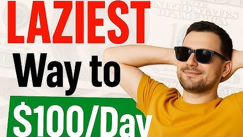 The Laziest Way to Make $100/Day Online in 2025 (No Experience Needed!)"