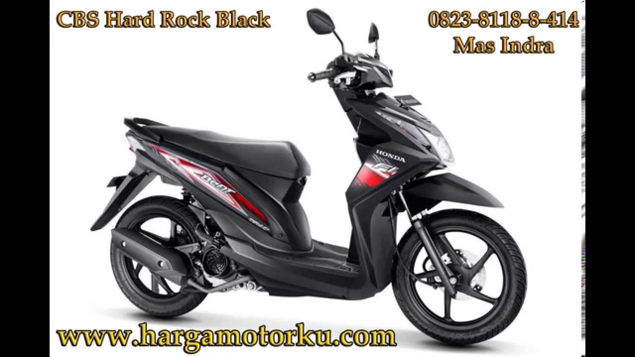 0823 8118 8 414 Kredit Sepeda Motor Honda Beat CBS Hard Rock Black