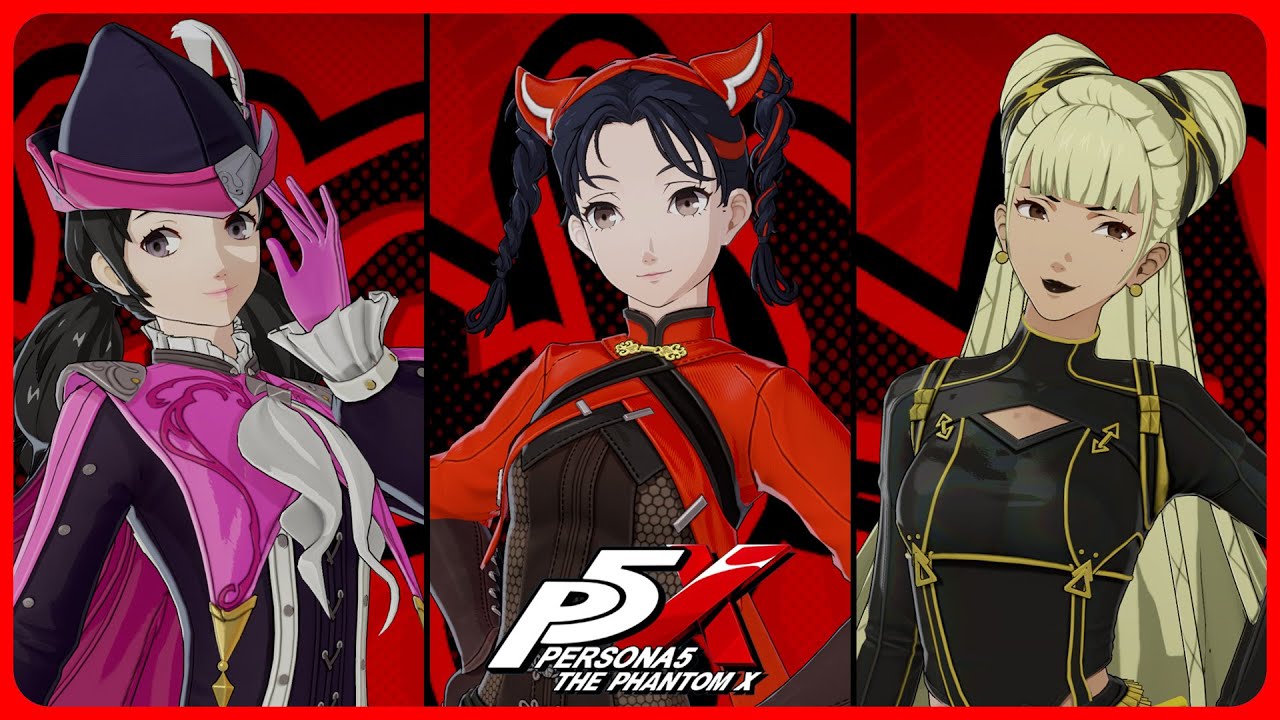 All NEW Characters Showcase - Persona 5: The Phantom X 