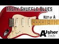 Tasty Shuffle 12 Bar Blues A | Guitar Backing Track