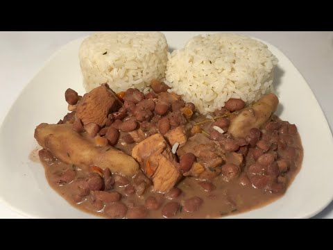 Stew Peas and White Rice || Come cook with me and make new friends ...