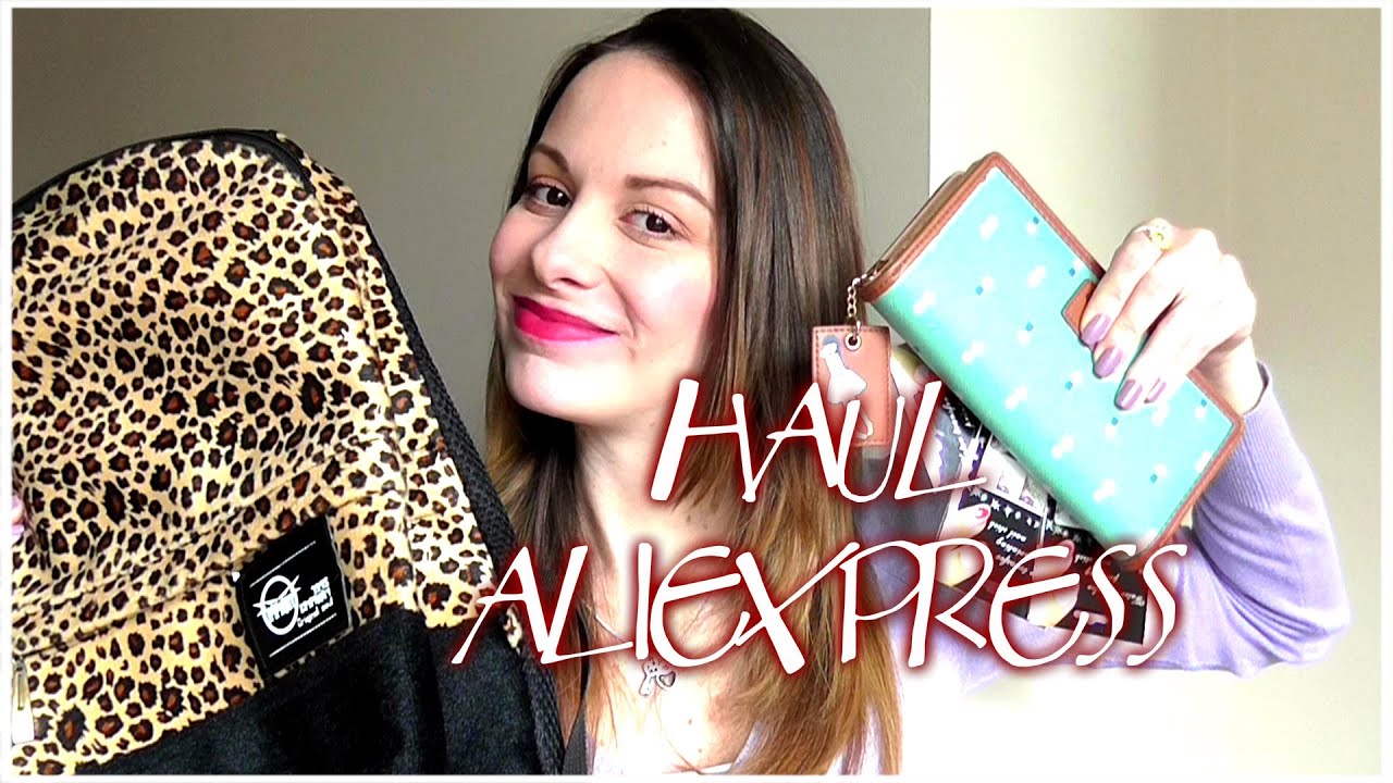 Haul Aliexpress / Compras carteras y mas...