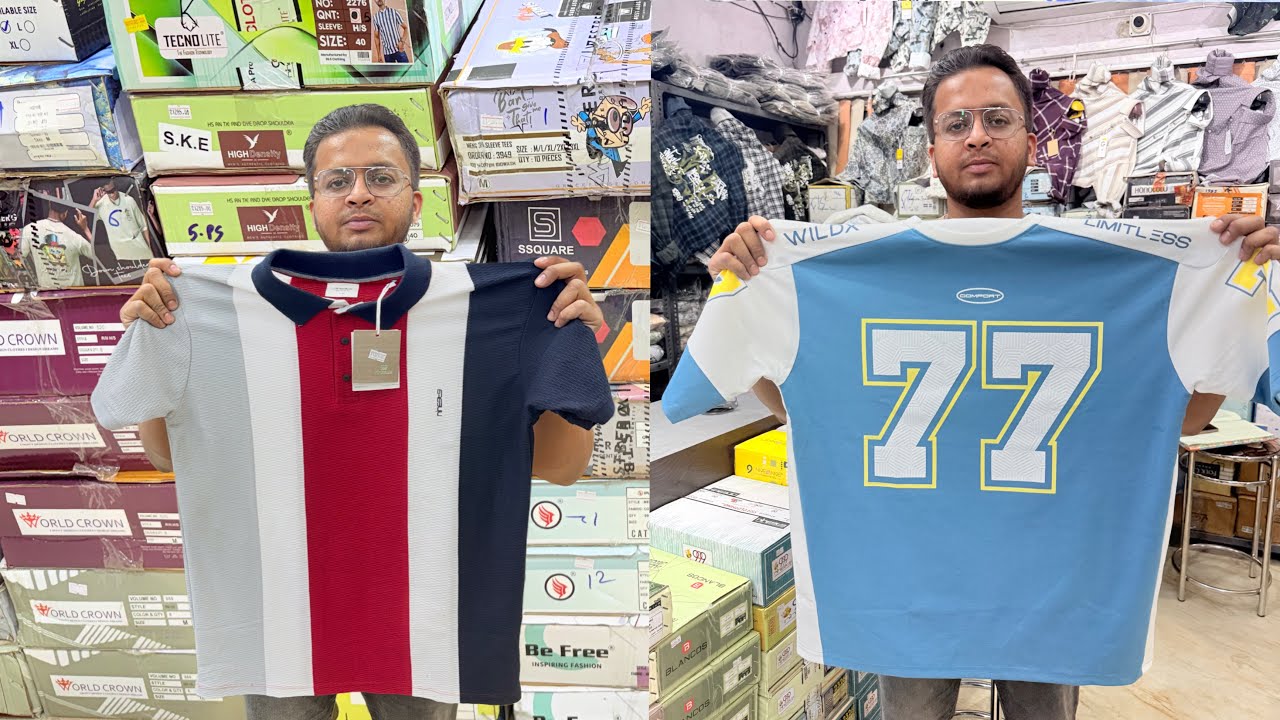 Biggest Catalogue T-Shirt Wholesaler in Kolkata Khidderpur 😱 | Best Quality at Lowest Price!