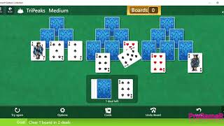 Microsoft Solitaire Collection | Card Games | TriPeaks | Daily Challenge 08/08/2020
