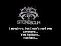 STONE SOUR - Hesitate [lyrics]