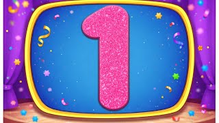 Learning Number 1 for Toddlers 🌈| Number Formation for Preschool