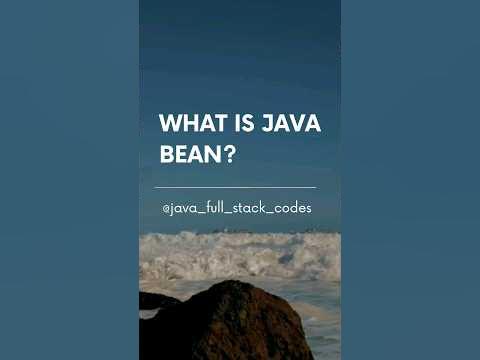 what is java Bean? #java #javainstitute #javaprogramming - YouTube