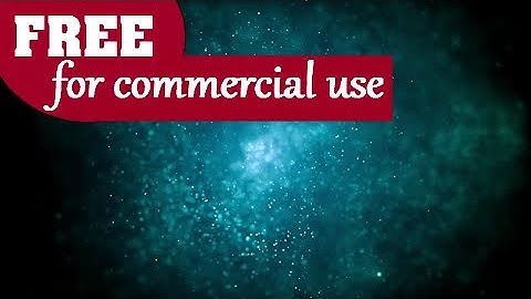 Magic Particles Background, VJ Loops, Visual Effects - Video Footage Free HD 4K