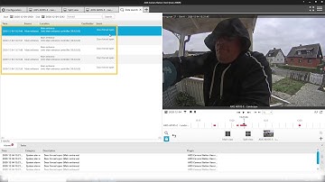 AXIS Camera Station Secure Entry - Data search