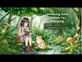 A Dreamy Rainy Escape | Fantasy Nature Girl Reading with Cat | Cozy Lofi Study Ambience 🌿📖
