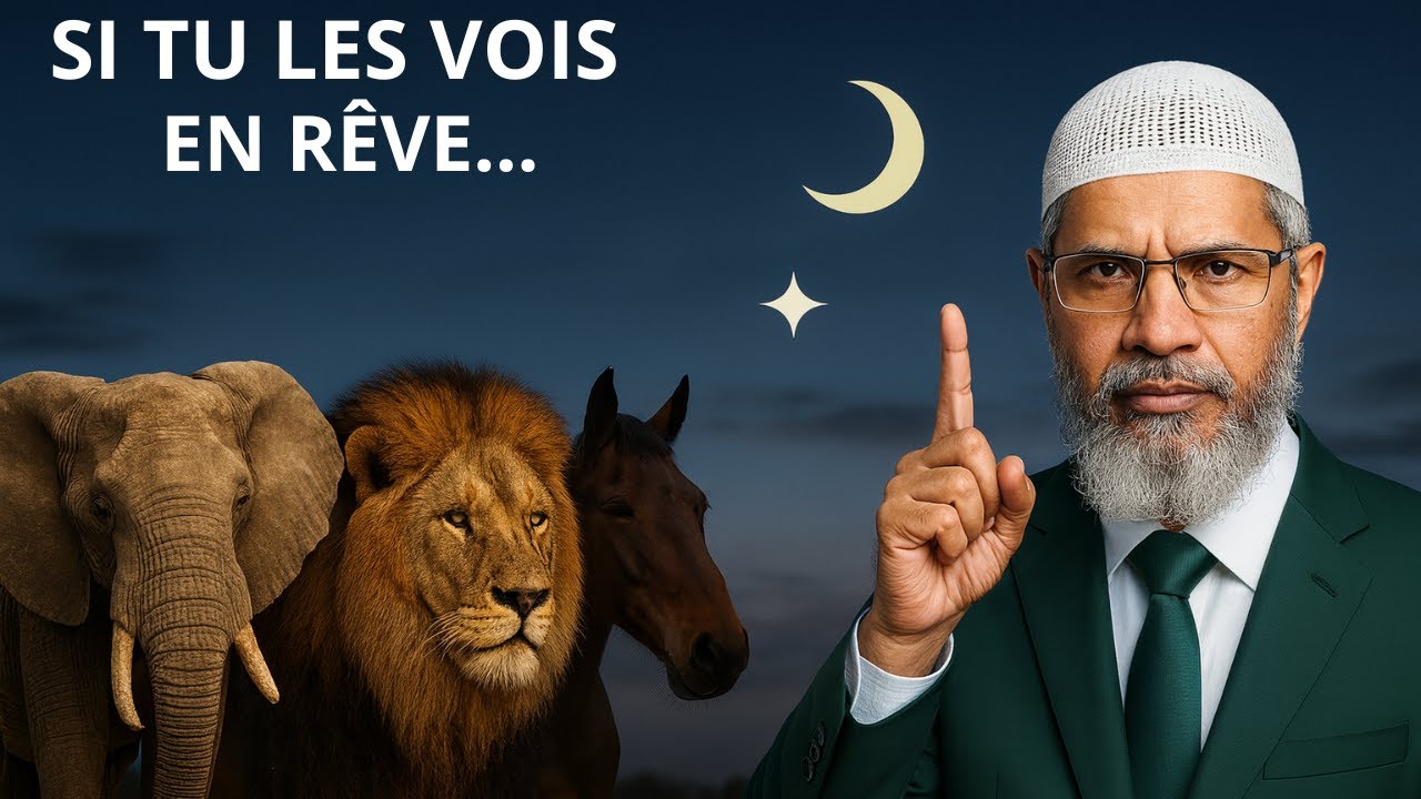 SI TU VOIS L’UN DE CES 3 ANIMAUX  DANS TES RÊVES, C’EST UNE GRANDE MISÉRICORDE D’ALLAH !