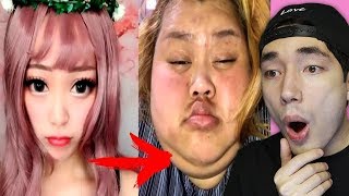 Viral Asian Makeup Transformations! (INSANE)