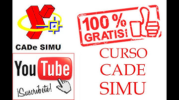 👍👍CURSO CADE SIMU #01👍👍 PRIMEROS PASOS con Cade Simu