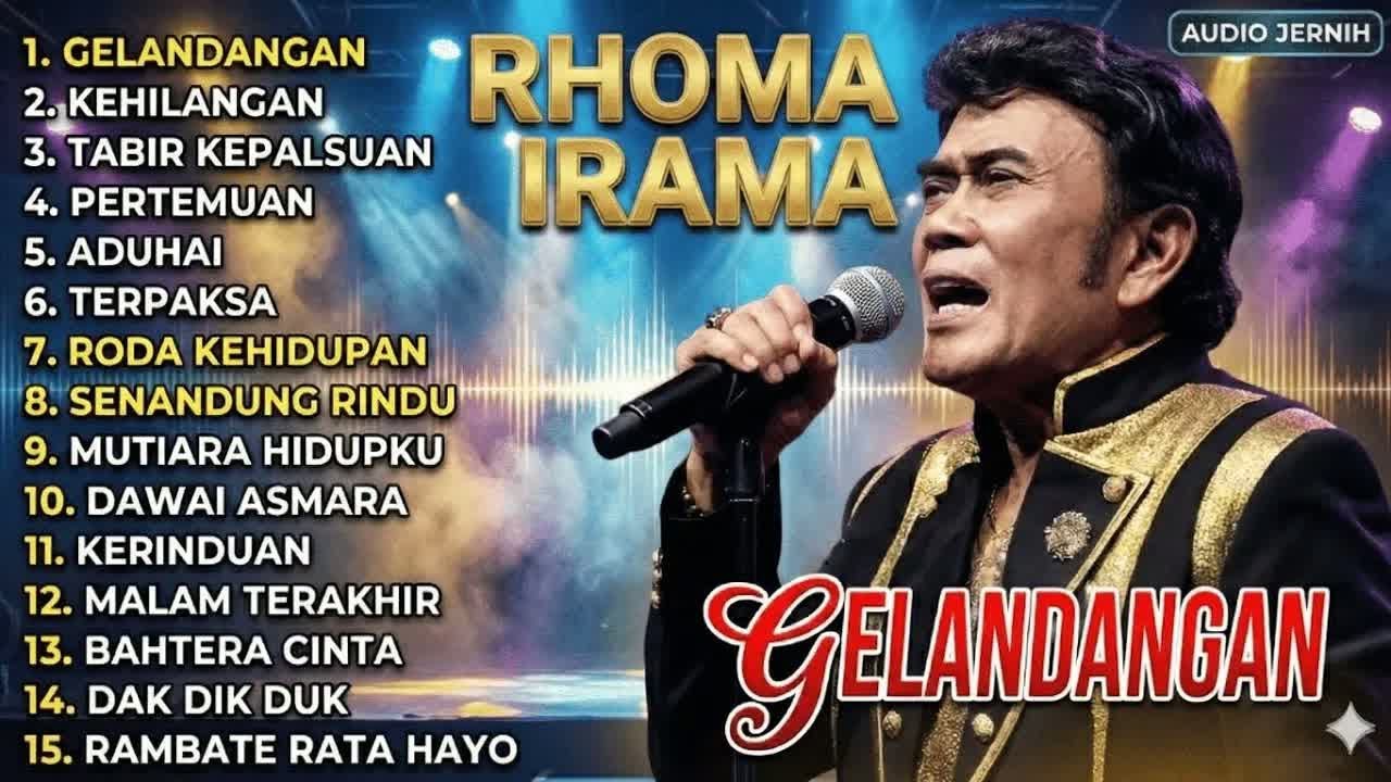 Full Album Rhoma Irama GELANDANGAN | Dangdut Nostalgia Terbaik Sepanjang Ma