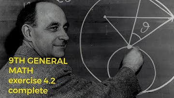 9TH CLASS GENERAL MATH CHAPTER 04 EXERCISE 4.2 COMPLETE