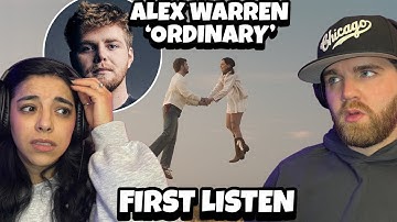 Our First Time Reaction to: Alex Warren - Ordinary | THIS ONE HIT KAREN HARD 