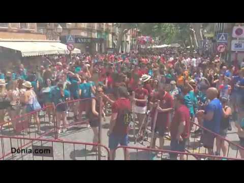 Chupinazo de inicio de Fiestas 2019 en Dénia