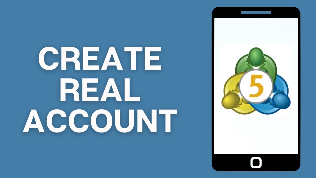 How to Create Real Account on Meta Trader 5 - YouTube