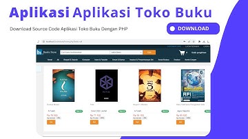 Download Source Code Aplikasi Toko Buku Dengan PHP 2023