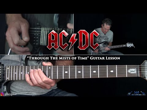 AcDc - Through The Mists Of Time Guitar Lesson