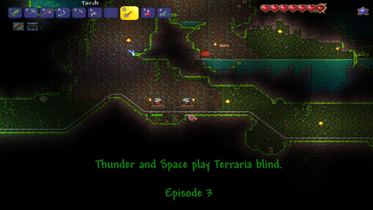 Terraria! Blind Playthrough with Space! Ep3 - YouTube