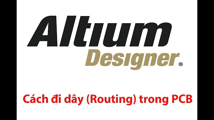 [Altium] Bi 6 V mch in trn PCB cch i dy (Rounting)