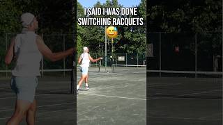 I Switched Racquets Again...And I Swore I Wouldnt 😅 #shorts