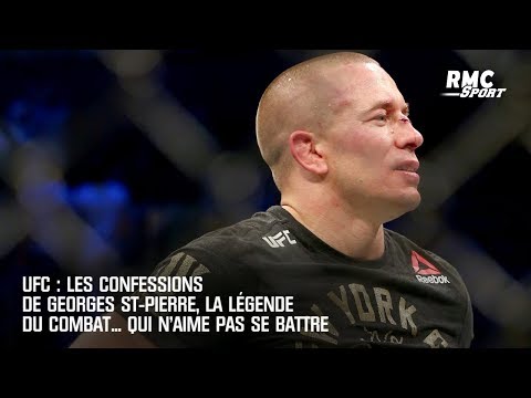 UFC : Les confessions de Georges St-Pierre, la légende du combat... qui n'aime pas se battre