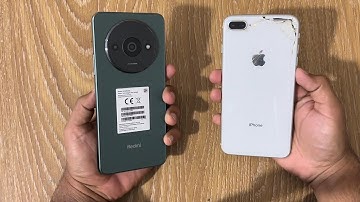 iPhone 8 Plus vs Redmi A3 - Speed Test (4K)