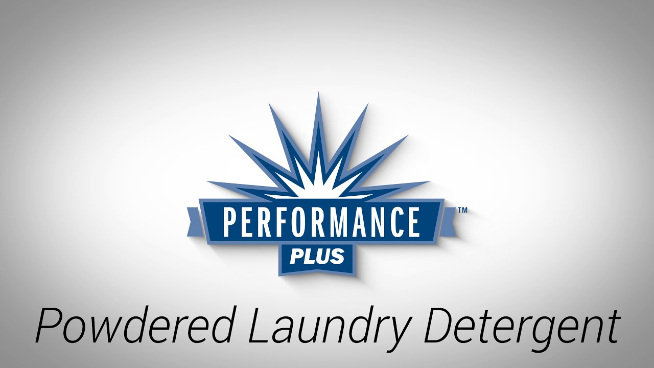 Performance Plus - Powdered Laundry Detergent (Captioned) - YouTube